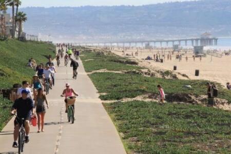 Amazing Ocean View - Luxury Manhattan Beach 1 Bedroom - Parking Exterior foto